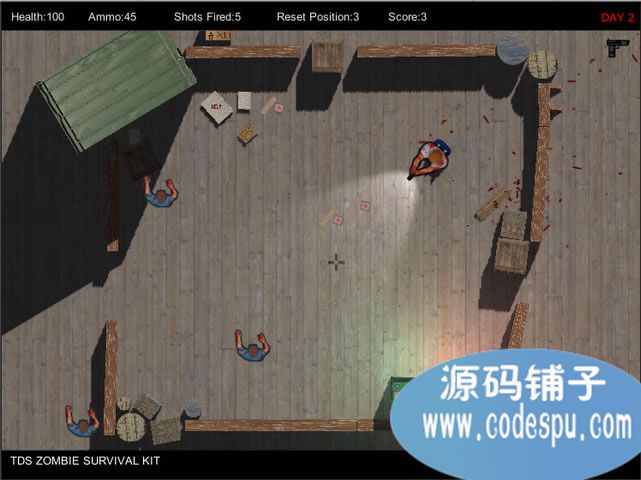 unity游戏源码 射杀丧尸生存游戏源码 1.2