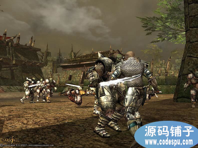 中世纪风格网游《黑暗降临Darkfall》源代码(类似魔兽世界)