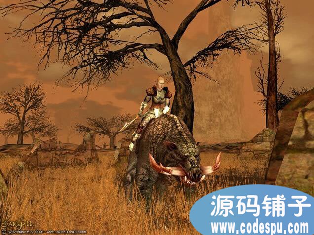 中世纪风格网游《黑暗降临Darkfall》源代码(类似魔兽世界)