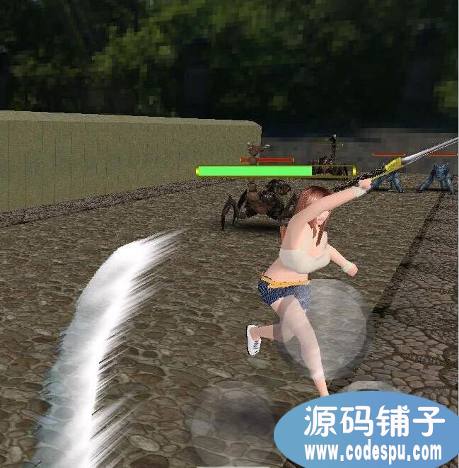 c++开发的Android游戏源码 3D动作游戏demo源码