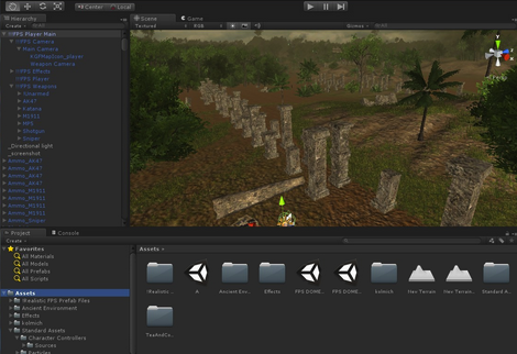 unity3d游戏源码 FPS射击游戏源码