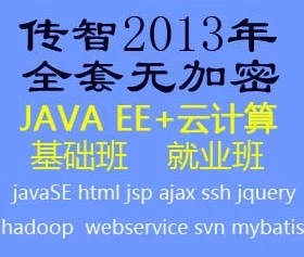 2013괫ǲjavaEE+Ƽhadoopȫjava̳Ƶ1