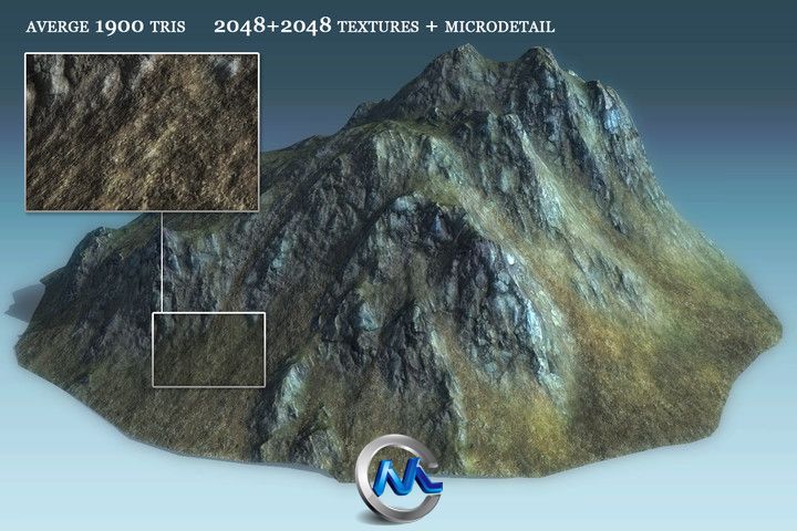 Unity3D山脉场景素材包