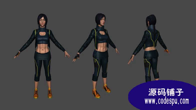 unity3D第一人称跑酷源码脚本