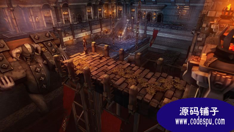 unity3d暗黑风RPG游戏地牢场景Fantasy Action RPG Tileset