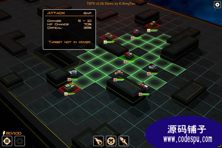unity回合制策略游戏源码工具包TurnBased-ToolKit2.0 (TBTK)
