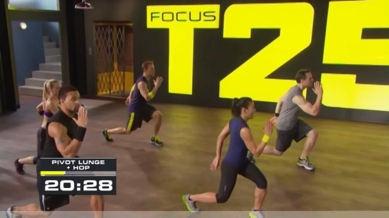 欧美极速减肥瘦身操FOCUS T25 WORKOUT 每天25分钟练出完美曲线