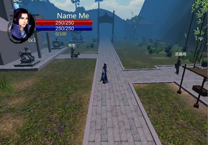 unity3D武侠RPG游戏源代码 东方武侠风格RPG游戏源码 c#
