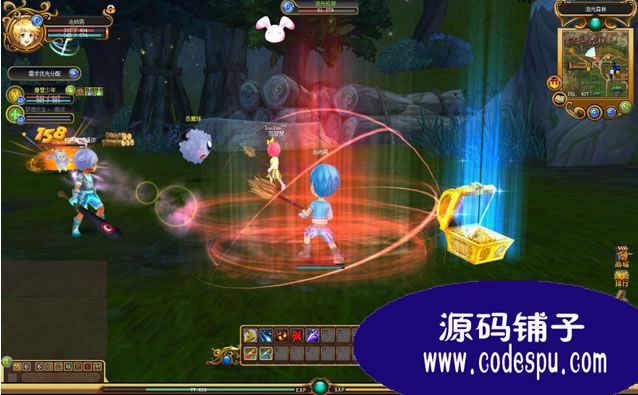 3D卡通休闲网游《梦幻卡修》完整源代码 vc++程序开发