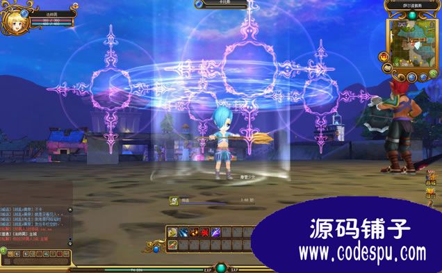 3D卡通休闲网游《梦幻卡修》完整源代码 vc++程序开发
