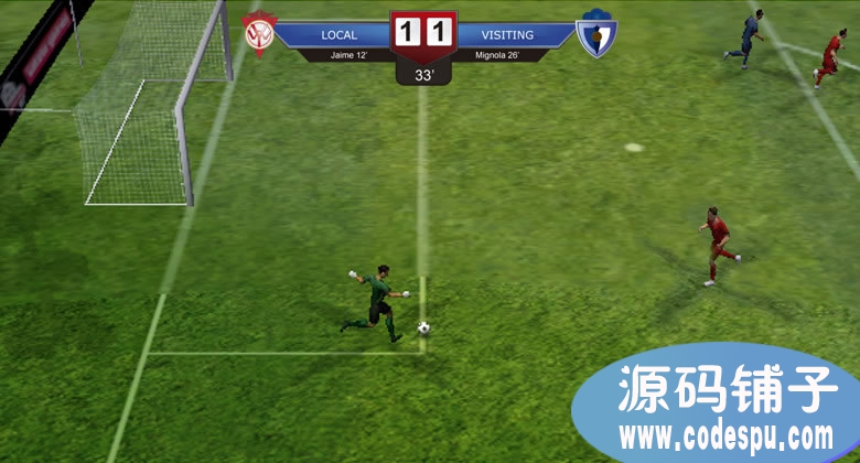Unity3D超强大Soccer Project源码 C#脚本 足球游戏源码