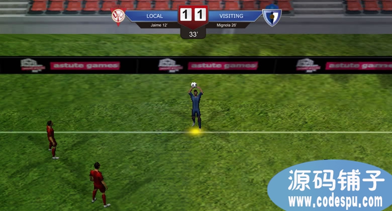 Unity3D超强大Soccer Project源码 C#脚本 足球游戏源码