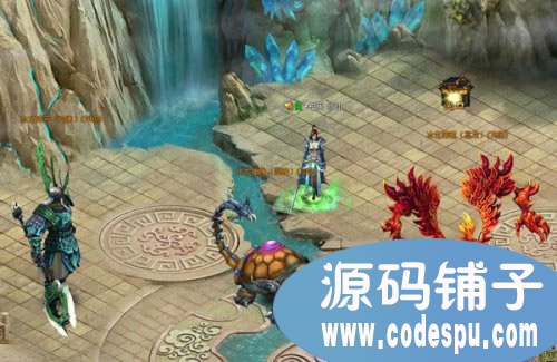 暗黑修仙完整资源 2.5D ARPG网页游戏资源(含数据库)