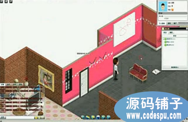 2.5D网页社区游戏源码 《城市猎人》完整源代码