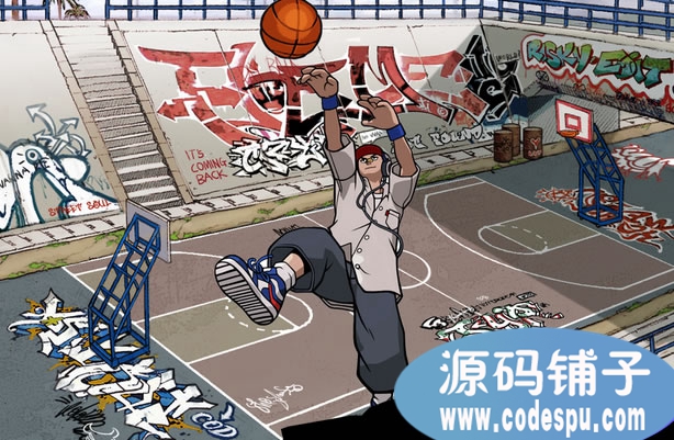 《街头篮球FreeStyle》完整源代码(服务端+客户端+资源+文档)