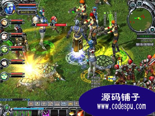 《战火:红色警戒》完整源代码 2D科幻网络游戏源码(含数据库)