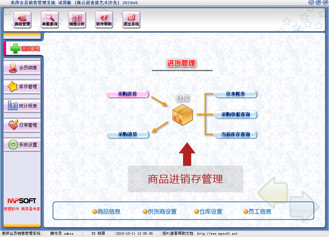 美萍会员销售管理系统 v4.2 商业销售管理软件 单机版