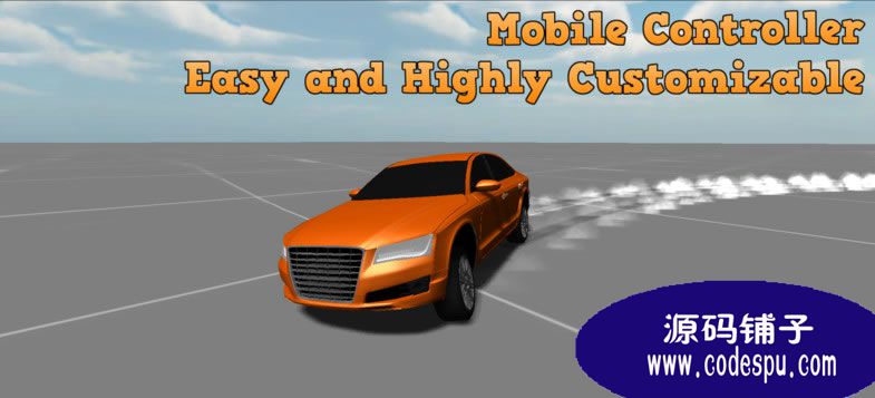 unity3D真实汽车控制源码 js+c#脚本,支持Android和iOS
