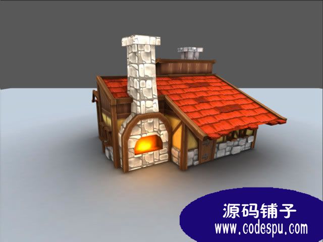 Unity3D中世纪卡通村庄场景Medieval Village c#+js脚本