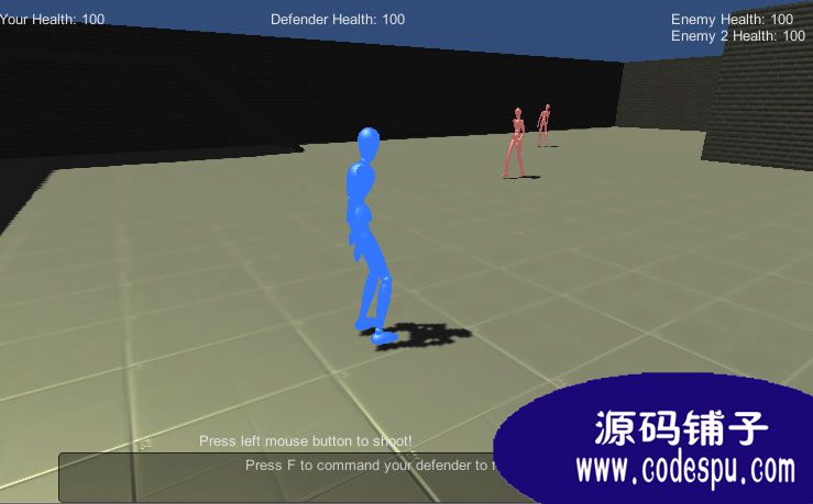 unity3D 人物角色AI智能脚本源码 NPC格斗源码(超强大)