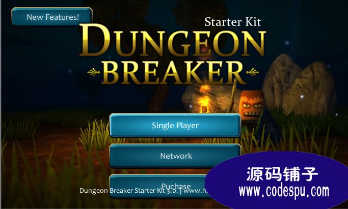 unity3D死亡角斗游戏源码 Dungeon Breaker Starter Kit 3.0