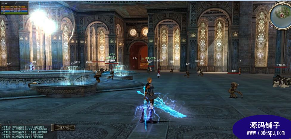 3D网游《新天堂2》服务端源码+客户端 MMORPG网游源码