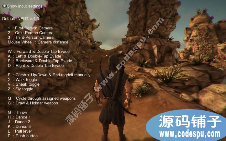 unity3D武士杀手动作游戏源码 c#脚本