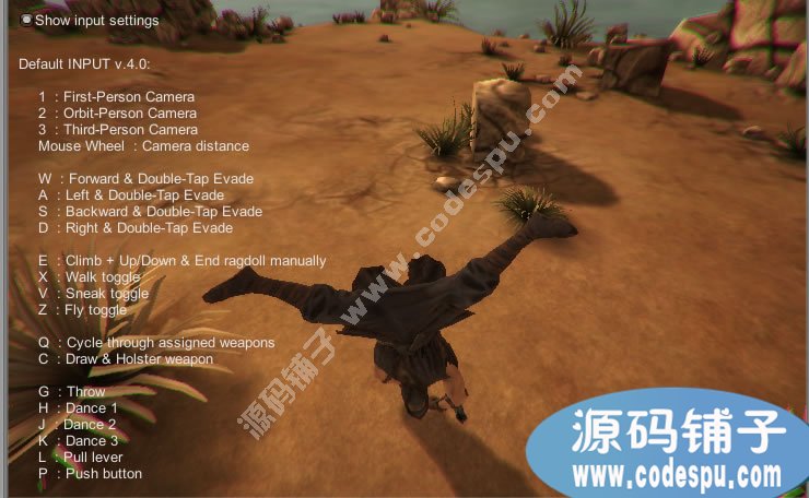 unity3D武士杀手动作游戏源码 c#脚本