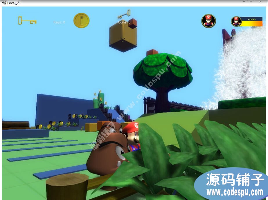 Unity3D 3DԴ WASDMarioƶ