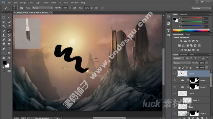 Digital-Tutors Wacom 手绘板数字绘画技术视频教程