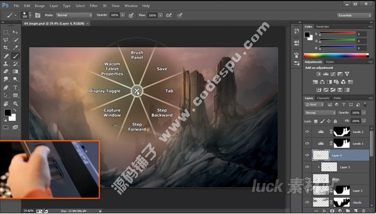 Digital-Tutors Wacom 手绘板数字绘画技术视频教程