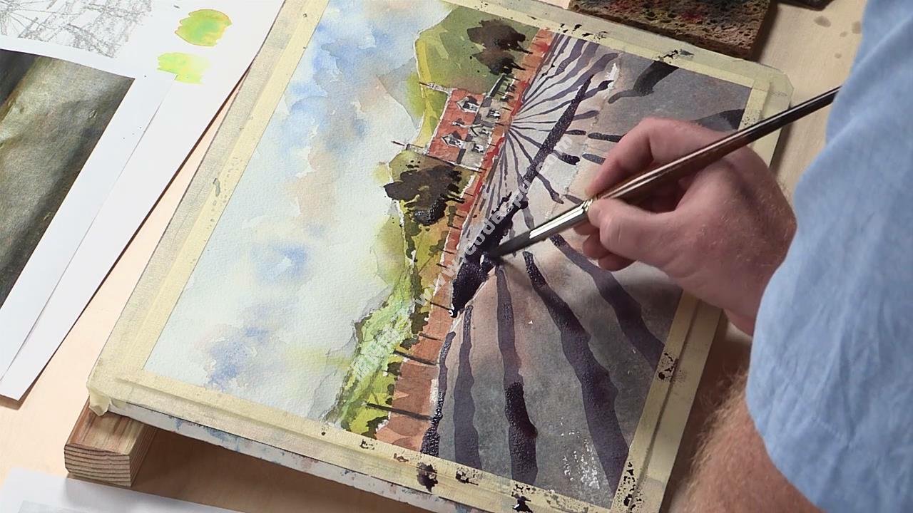 2015  watercolour ˮʷ羰ļ ʾ ز