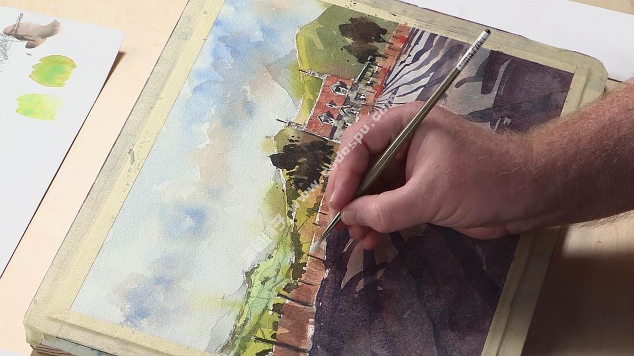 2015  watercolour ˮʷ羰ļ ʾ ز