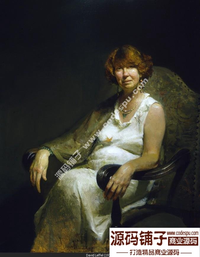 戴维.莱费尔 DAVID LEFFEL 油画人物 静物作品高清电子图片19幅