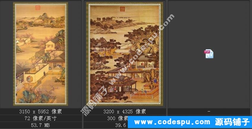 国画高清电子版数据库历代名家作品辑郎世宁国画高清作品集