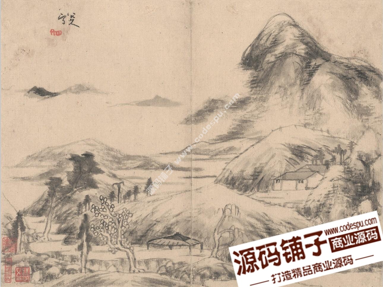 八大山人 朱耷 国画绘画作品高清图片集70幅20.2 GB珍藏