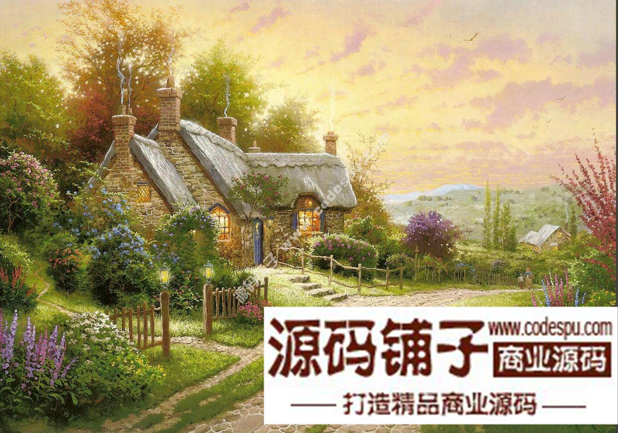 美国风景画大师★Thomas Kinkade 托马斯〓油画作品高清图片集