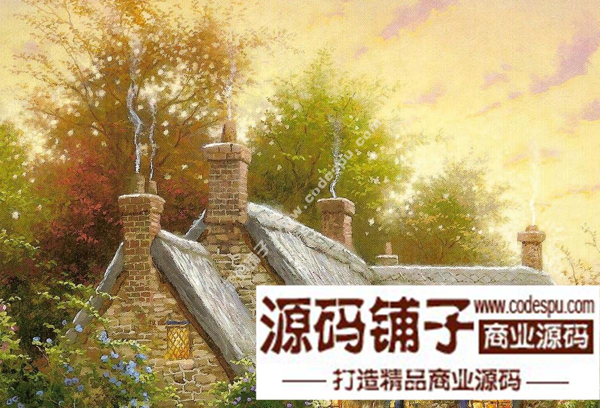 美国风景画大师★Thomas Kinkade 托马斯〓油画作品高清图片集