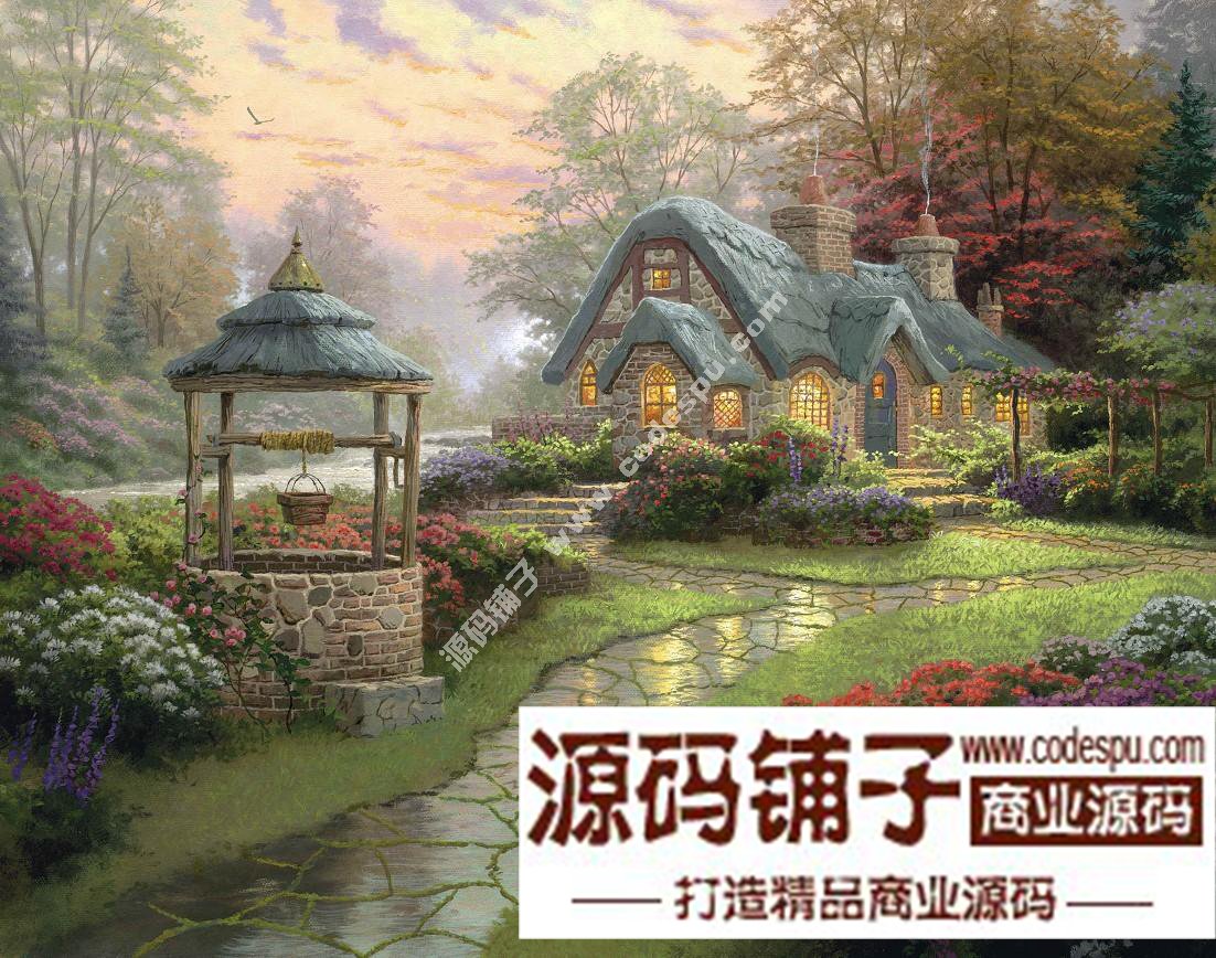 美国风景画大师★Thomas Kinkade 托马斯〓油画作品高清图片集
