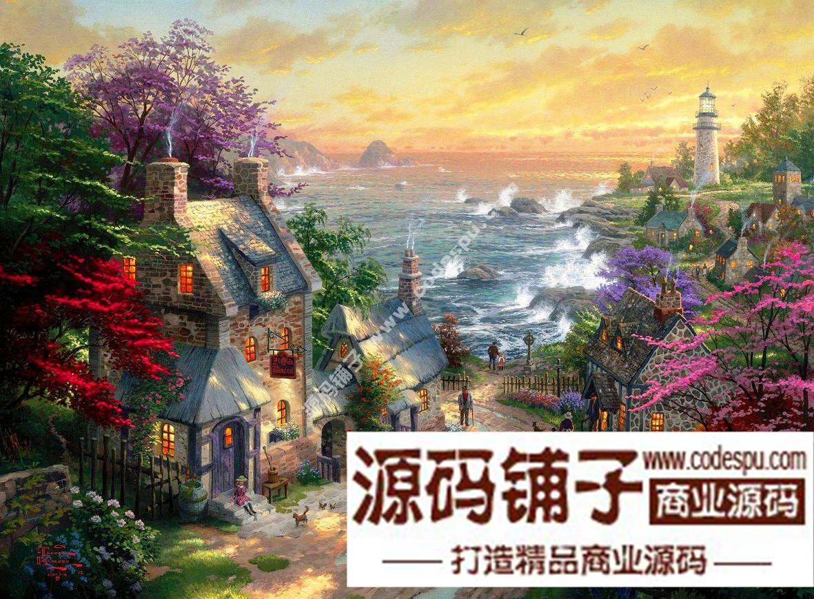 美国风景画大师★Thomas Kinkade 托马斯〓油画作品高清图片集