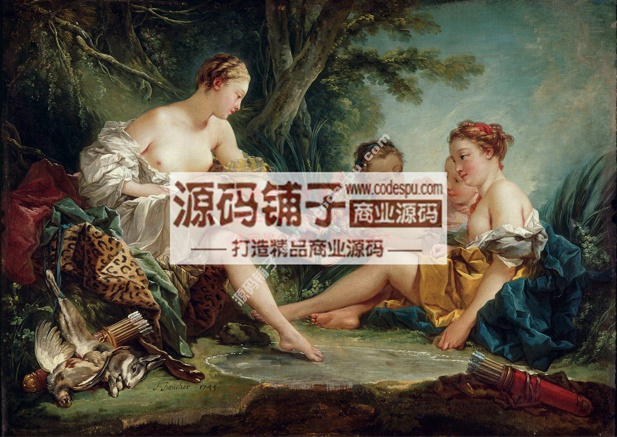 洛可可画派★弗朗索瓦.布歇 Boucher 绘画作品高清图片140幅