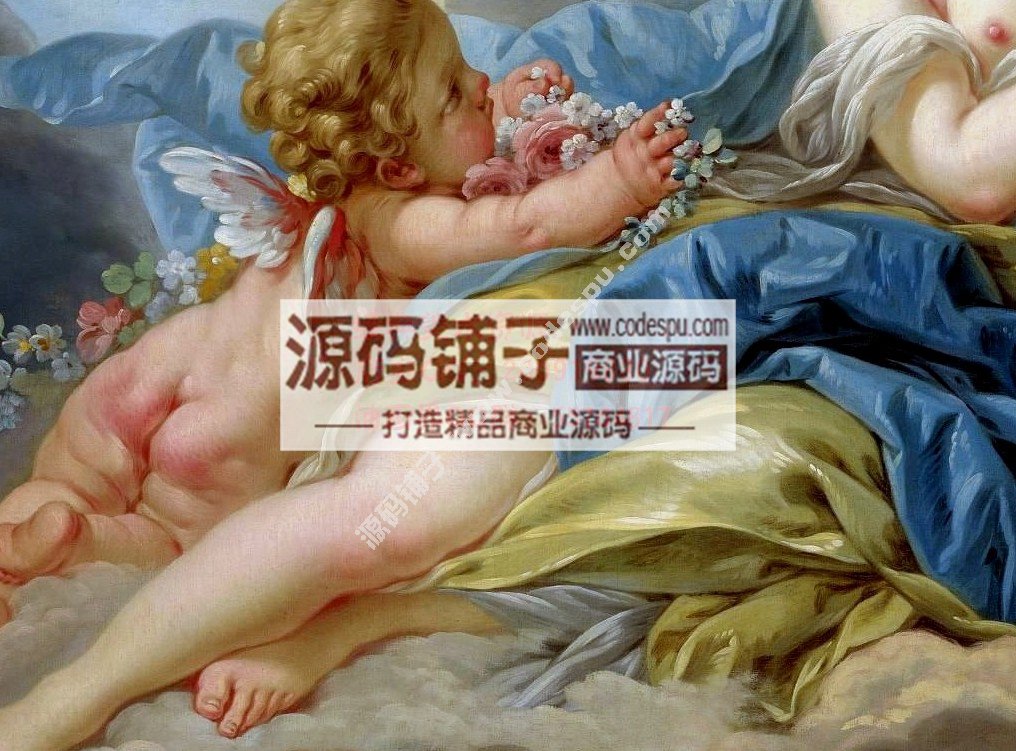 洛可可画派★弗朗索瓦.布歇 Boucher 绘画作品高清图片140幅