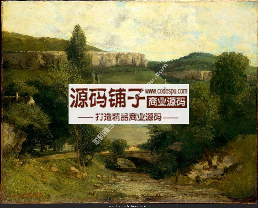 法国写实主画家★居斯塔夫.库尔贝 Courbet 油画作品高清图片83幅