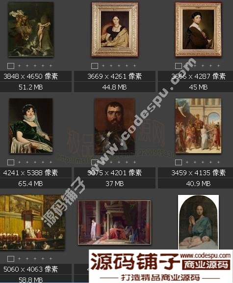 ͻͼƬﰲ J.A.D Ingres 滭ƷͼƬ64 2.5G