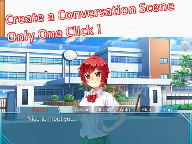 unity3dϷԴĿVisual Novel ToolkitӾС˵ð