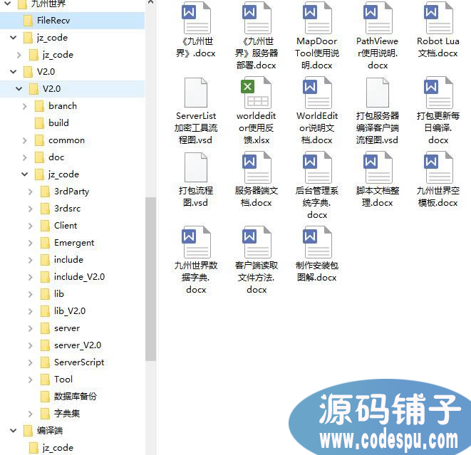 《九州世界Online》全套游戏源码(服务端+客户端+数据库)