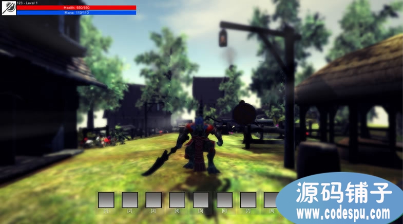 unity RPG游戏项目源码(RPGAIO) unity官网卖到100美元