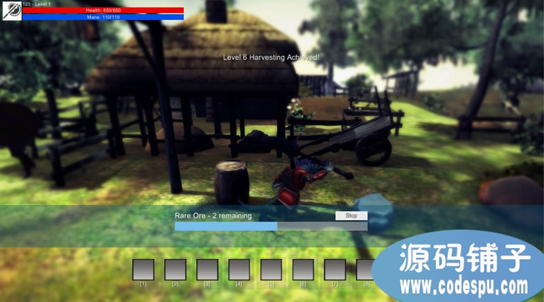 unity RPG游戏项目源码(RPGAIO) unity官网卖到100美元