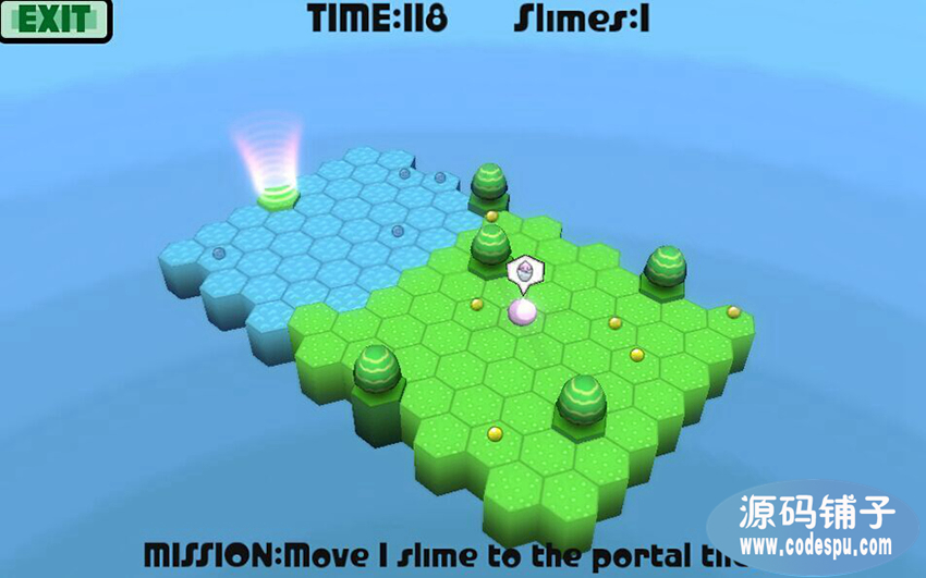 Unity3D休闲益智《史莱姆世界》手机游戏源码