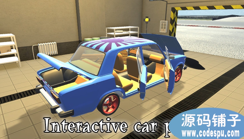 unity汽车结构构造系统项目源码Keeree Car Constructor